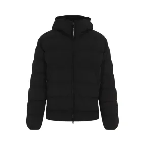   CP Company  Black Chrome-R Goggle Down Jacket Black  Daunenjacken 