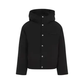   Jacquemus  Black La Doudoune Down Jacket Black  Daunenjacken 