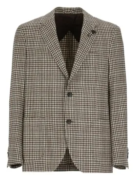   Lardini  Wool Jacket Brown  Blazer 