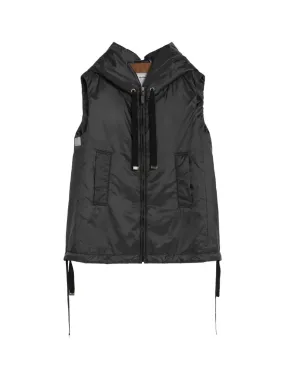   Max Mara  Greengo Sleeveless Down Jacket Black  Übergangsjacke 